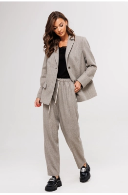 Костюм Фантазия Мод 5215 бежевый  Костюм Фантазия Мод 5215 бежевый