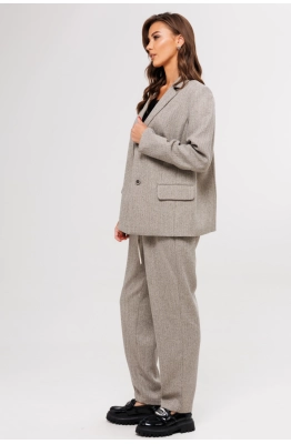 Костюм Фантазия Мод 5215 бежевый  Костюм Фантазия Мод 5215 бежевый