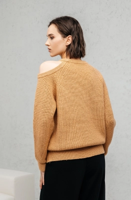 Джемпер RomGil РВ0125-ШЕ5 соломенный 