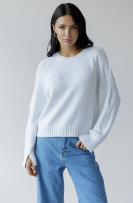 Джемпер RomGil РВ0165-ХЛ2 белый 