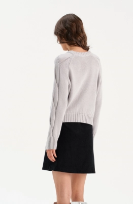 Джемпер RomGil РВ0165-ХЛ2 светло-серый 