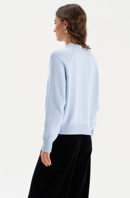 Джемпер RomGil РВ0287-ХЛ5 бледно-голубой 