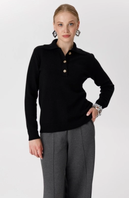 Джемпер RomGil РВ0296-ВИ5 черный 
