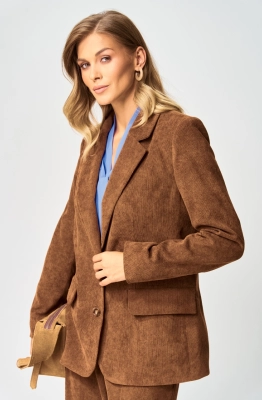 Жакет GIZART 15377 коричневый 