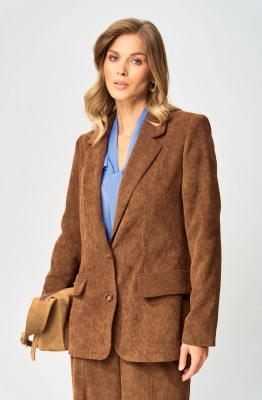 Жакет GIZART 15377 коричневый Жакет GIZART 15377 коричневый