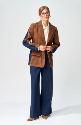 Костюм GIZART 5368 коричнево-синий 