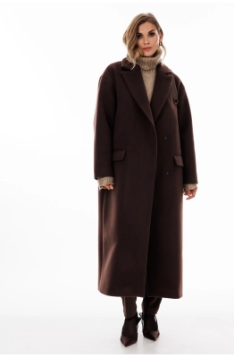 Пальто EOLA 2894 коричневый  Пальто EOLA 2894 коричневый