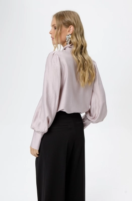 Блуза PiRS 6056 пудровый Блуза PiRS 6056 пудровый