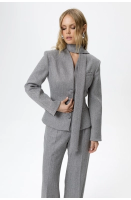 Жакет PiRS 6201 серый  Жакет PiRS 6201 серый