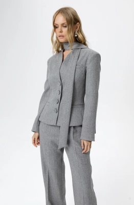 Жакет PiRS 6201 серый Жакет PiRS 6201 серый