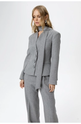 Жакет PiRS 6201 серый  Жакет PiRS 6201 серый