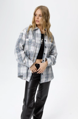 Рубашка PiRS 6210 серый 