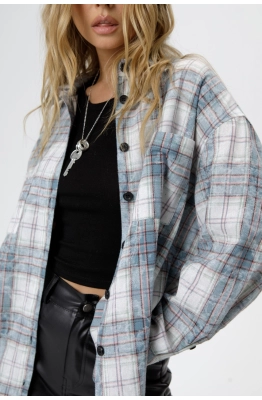 Рубашка PiRS 6210 серый 