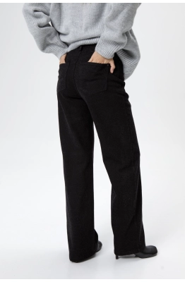 Брюки PiRS 6211 черный лео  Брюки PiRS 6211 черный лео