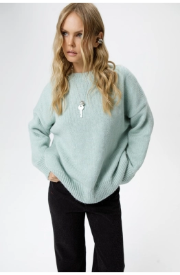 Джемпер PiRS 6212 мятный  Джемпер PiRS 6212 мятный