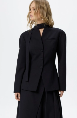 Жакет PiRS 6216 сине-черный 