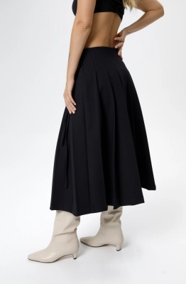 Юбка PiRS 6217 сине-черный  Юбка PiRS 6217 сине-черный