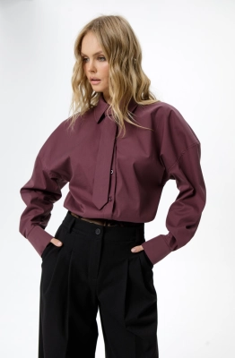 Рубашка PiRS 6226 марсала 