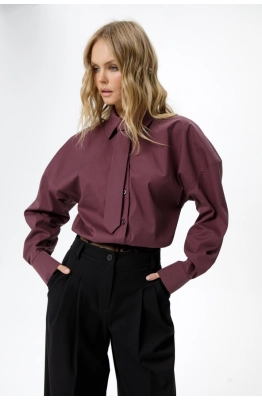 Рубашка PiRS 6226 марсала 