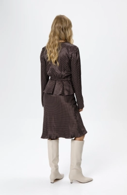 Платье PiRS 6231 шоколадный  Платье PiRS 6231 шоколадный