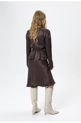 Платье PiRS 6231 шоколадный  Платье PiRS 6231 шоколадный