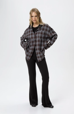 Рубашка PiRS 6251 коричневый 