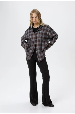 Рубашка PiRS 6251 коричневый 