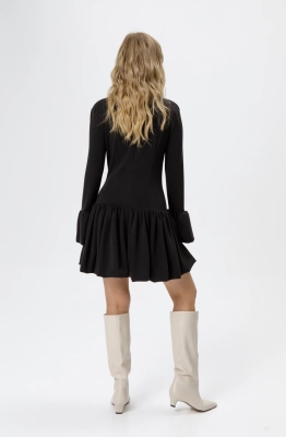 Платье PiRS 6262 черный  Платье PiRS 6262 черный