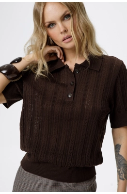 Джемпер PiRS 6280 горький шоколад 