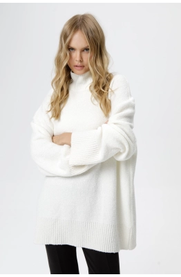 Джемпер PiRS 6285 молочный  Джемпер PiRS 6285 молочный