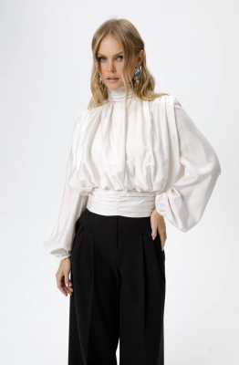 Блуза PiRS 6294 кремовый 