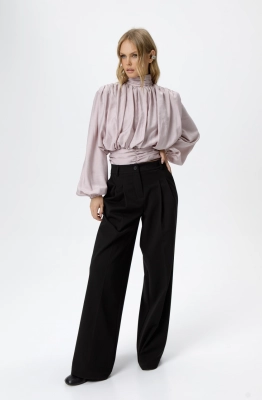 Блуза PiRS 6294 пыльно-розовый Блуза PiRS 6294 пыльно-розовый