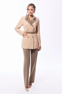 Костюм Golden Valley 6682-1 бежево-коричневый 
