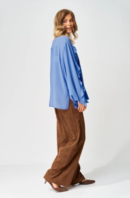 Костюм GIZART 5410 голубой+коричневый  Костюм GIZART 5410 голубой+коричневый