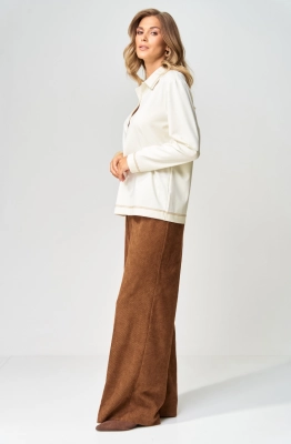 Костюм GIZART 5412 молочный+коричневый  Костюм GIZART 5412 молочный+коричневый