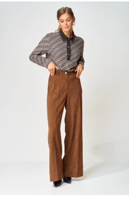 Костюм GIZART 5412 серо-бежево-черный+коричневый 