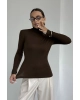Джемпер DAVA 4231 шоколад Джемпер DAVA 4231 шоколад