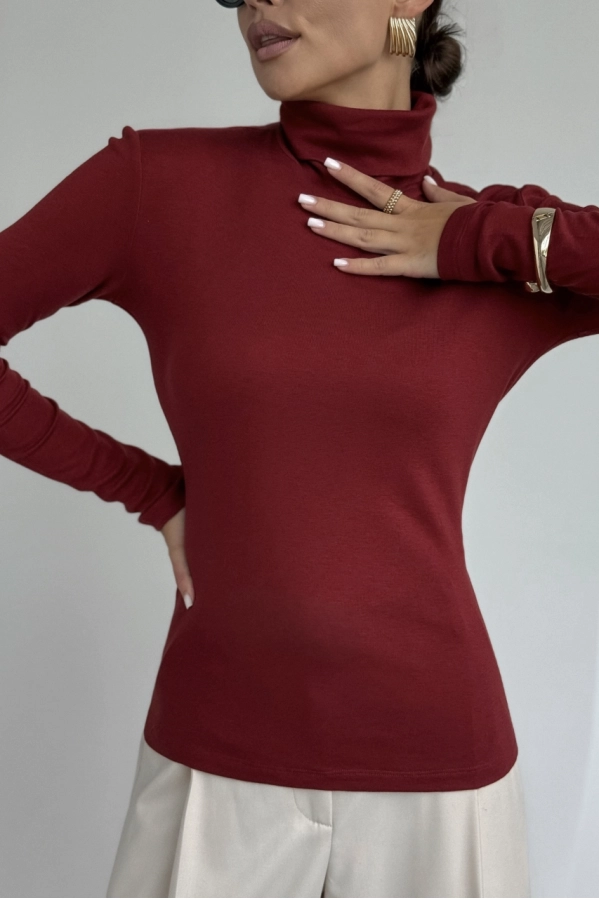 Джемпер DAVA 4231 бордо Джемпер DAVA 4231 бордо