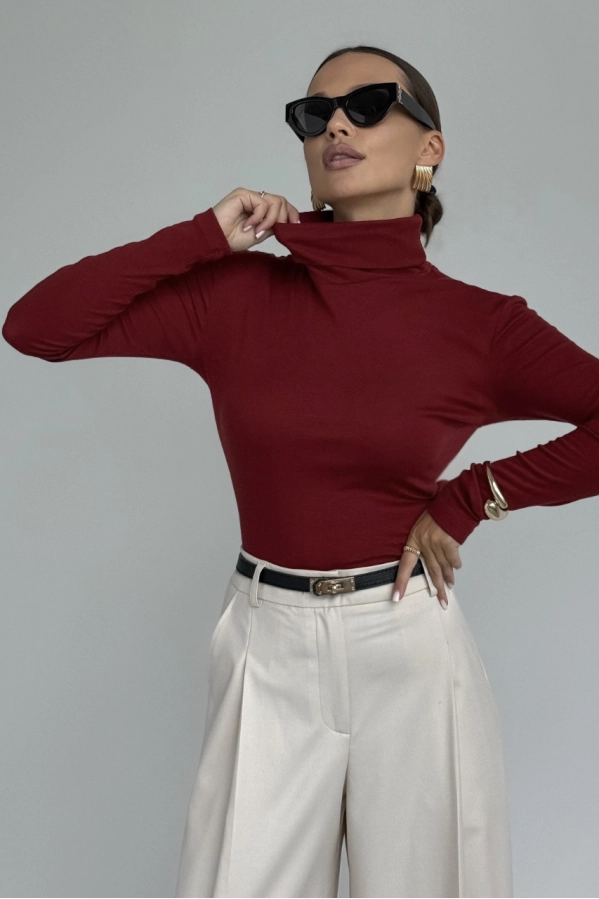 Джемпер DAVA 4231 бордо Джемпер DAVA 4231 бордо