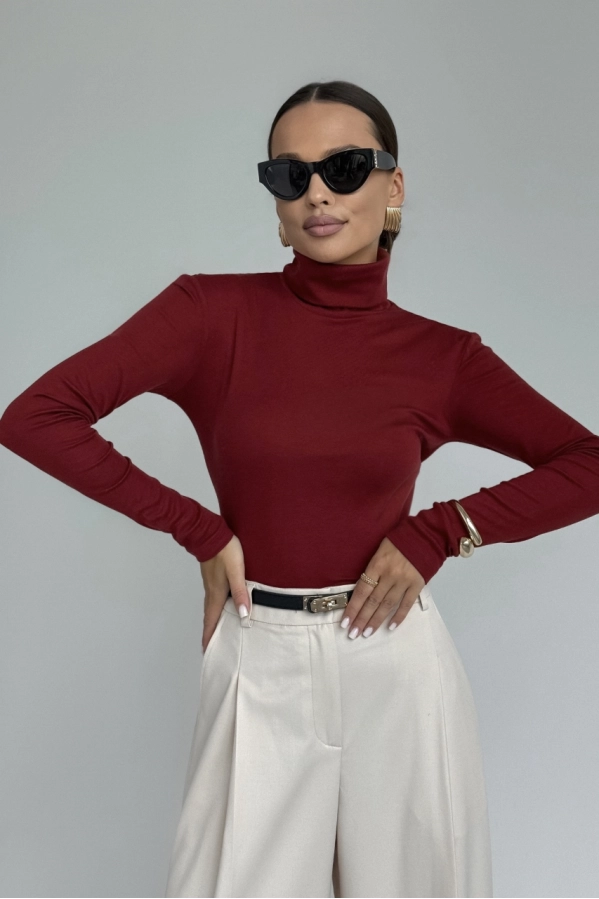 Джемпер DAVA 4231 бордо Джемпер DAVA 4231 бордо