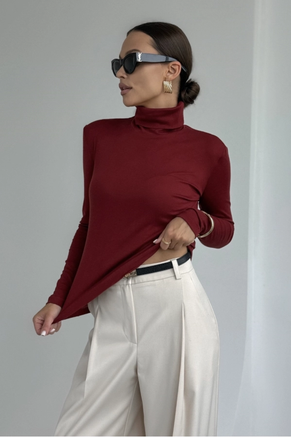 Джемпер DAVA 4231 бордо Джемпер DAVA 4231 бордо