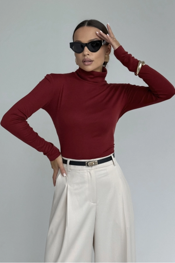 Джемпер DAVA 4231 бордо Джемпер DAVA 4231 бордо