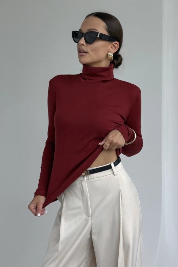 Джемпер DAVA 4231 бордо Джемпер DAVA 4231 бордо