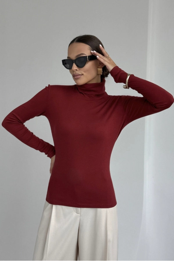 Джемпер DAVA 4231 бордо Джемпер DAVA 4231 бордо