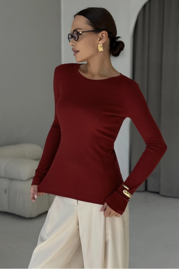 Джемпер DAVA 4230 бордо Джемпер DAVA 4230 бордо