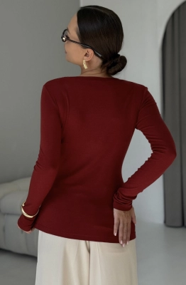 Джемпер DAVA 4230 бордо Джемпер DAVA 4230 бордо