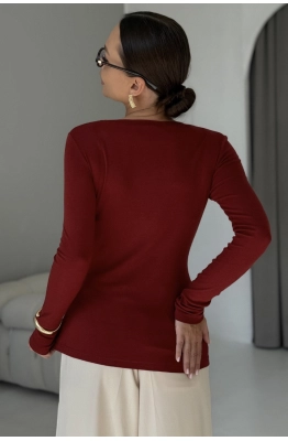 Джемпер DAVA 4230 бордо Джемпер DAVA 4230 бордо