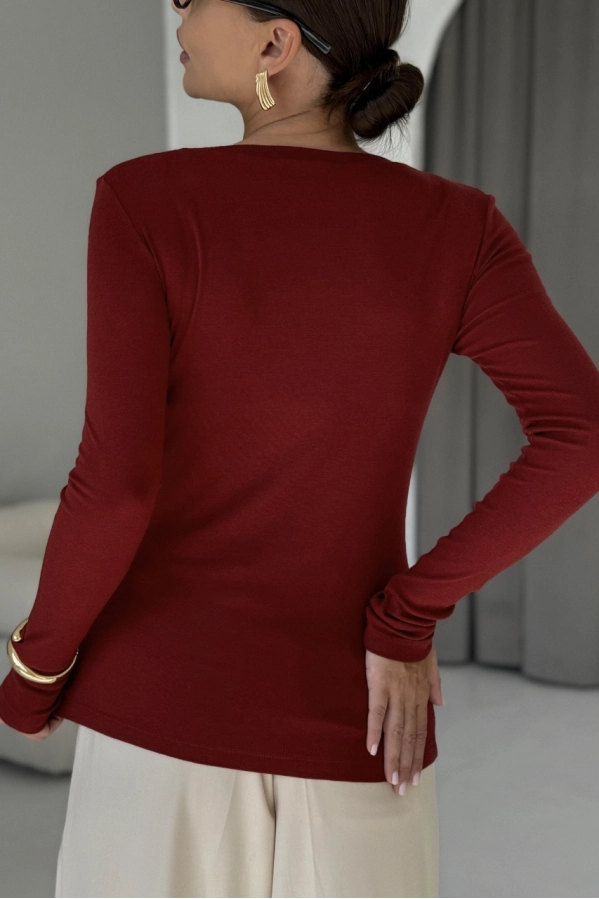 Джемпер DAVA 4230 бордо Джемпер DAVA 4230 бордо