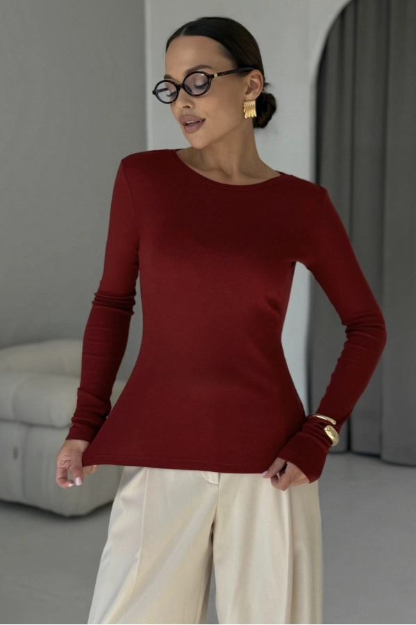 Джемпер DAVA 4230 бордо Джемпер DAVA 4230 бордо