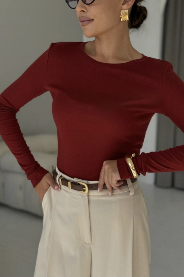 Джемпер DAVA 4230 бордо Джемпер DAVA 4230 бордо